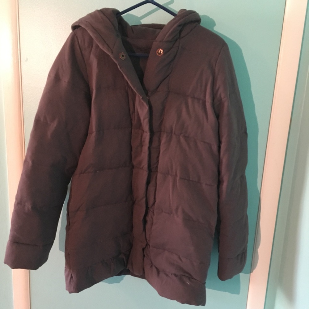 Free people hooded down parka